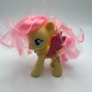 My Little Pony Fluttershy IV Crystal Motion 2012 Figure 3" Brushable Hair, Wings